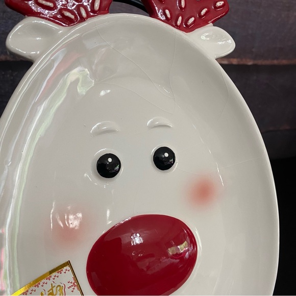 Mugshotz Reindeer Holiday Plate - Picture 6 of 10